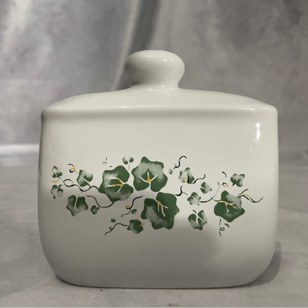 Vintage Corelle Coordinates Callaway Ivy Napkin Holder Rare Find